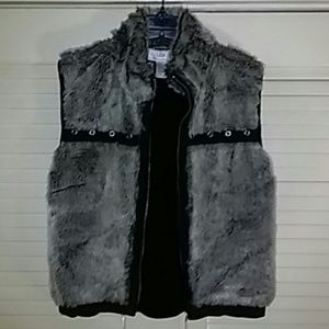 Faux Fur Vest Size S